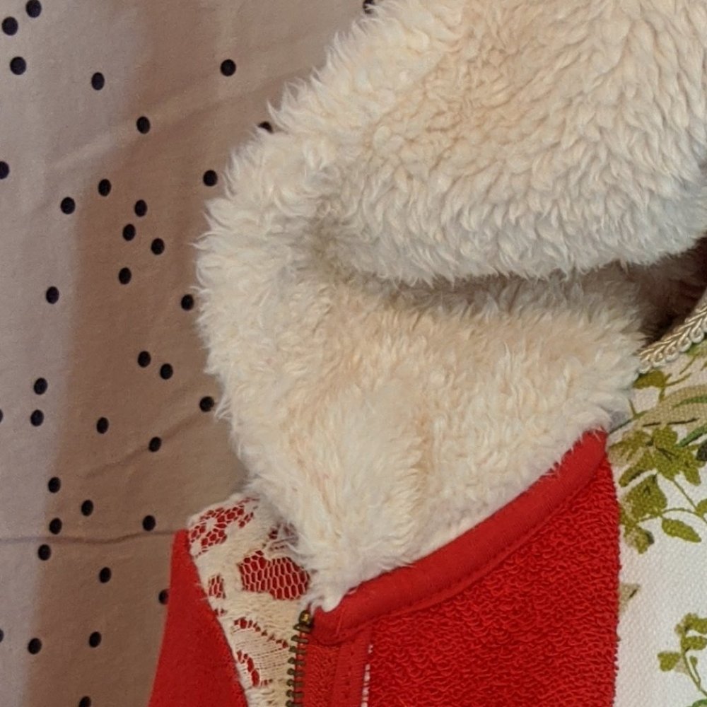Jasmine & Ginger Red Long Hoodie - Size S - Picture 8 of 9